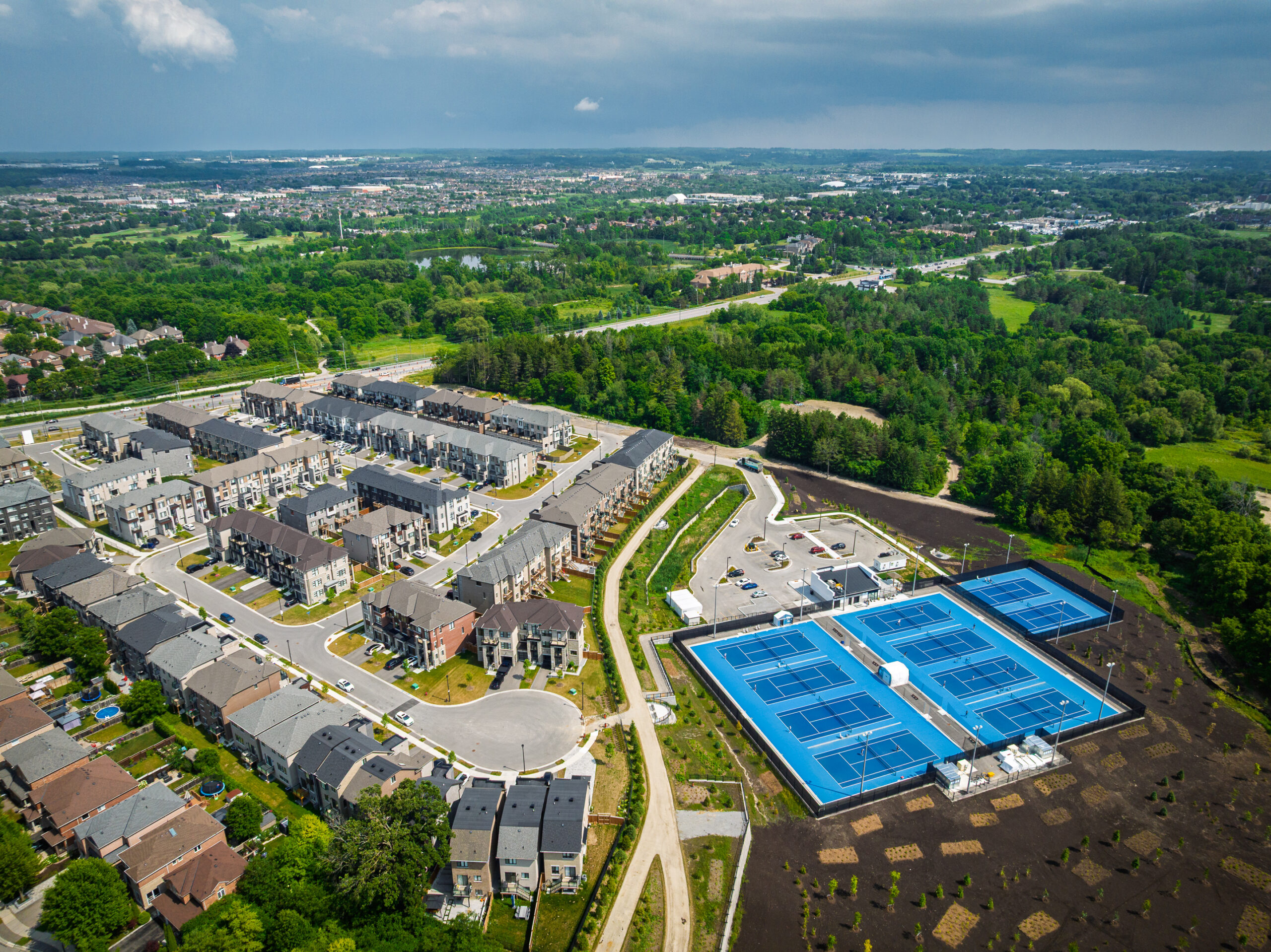 Tennis Courts Aerial