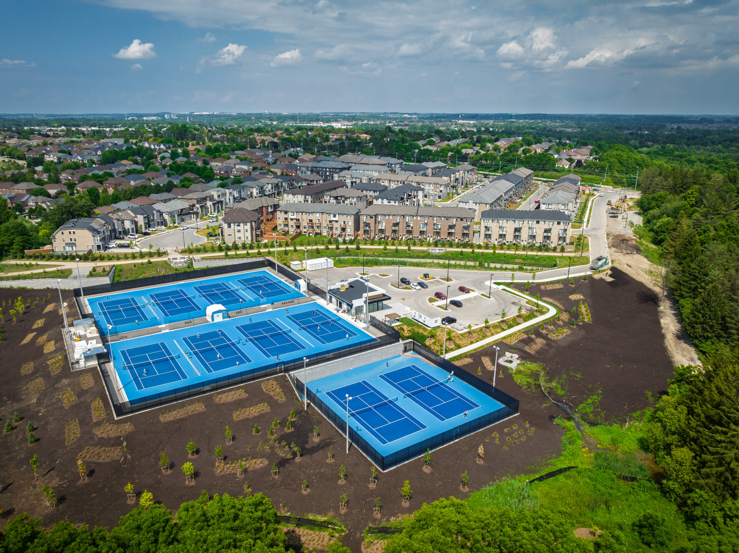 Newmarket Tennis Courts <br>& Club House